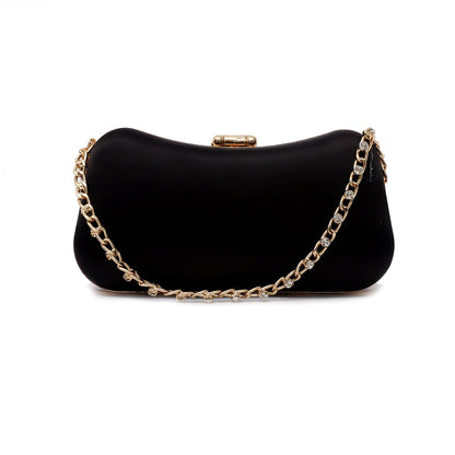 Black Fancy Clutch C00C20356