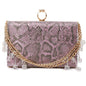 Purple Fancy Clutch C00C20351