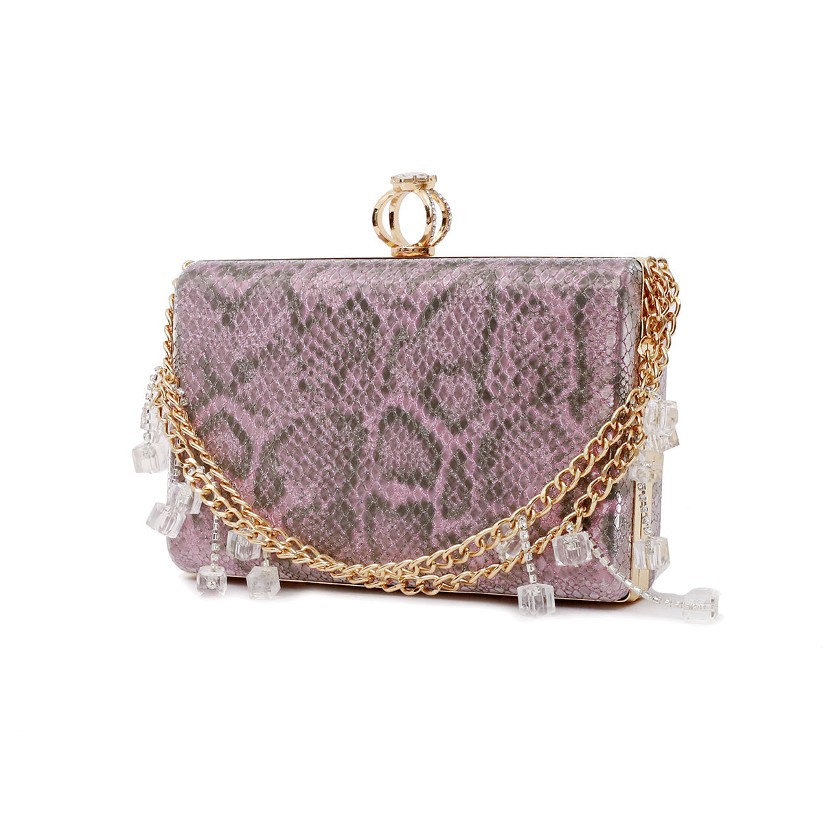Purple Fancy Clutch C00C20351