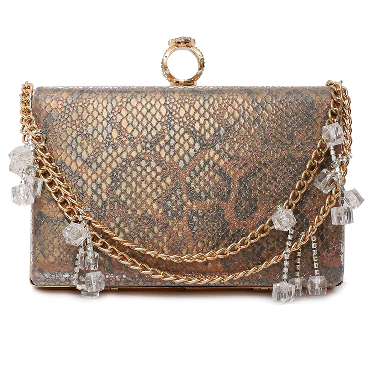 Orange Fancy Clutch C00C20351
