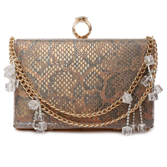 Orange Fancy Clutch C00C20351