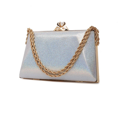 Silver Fancy Clutch C00C20349