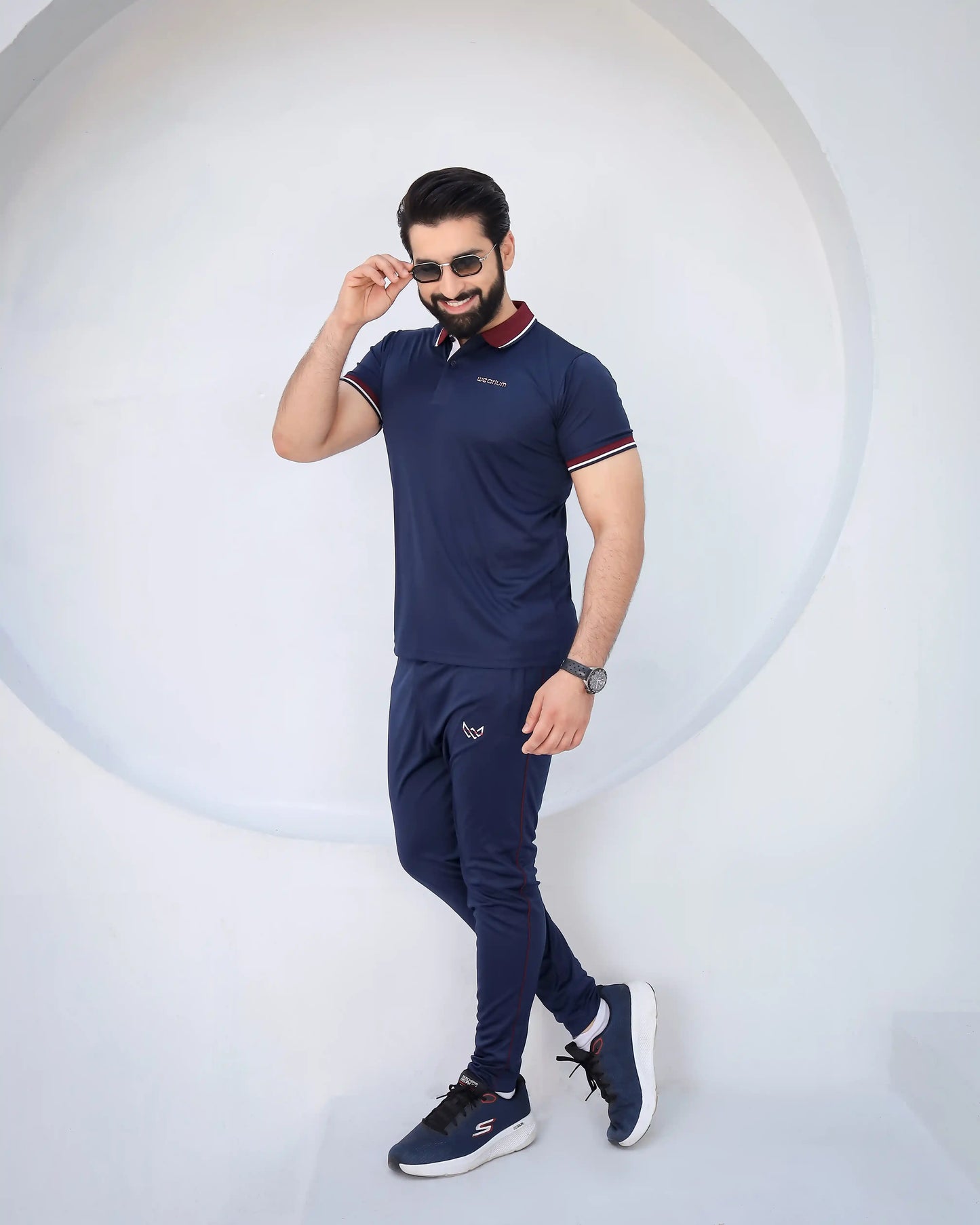Navy Boss - Dri-Fit Polo Twinset