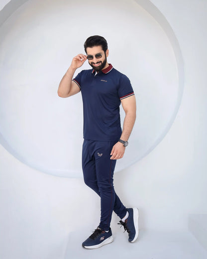 Navy Boss - Dri-Fit Polo Twinset