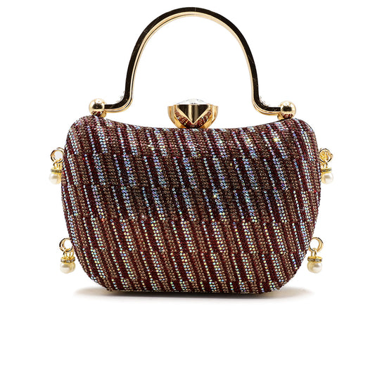Maroon Fancy Clutch CLLC20068