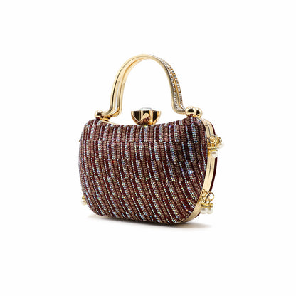 Maroon Fancy Clutch CLLC20068