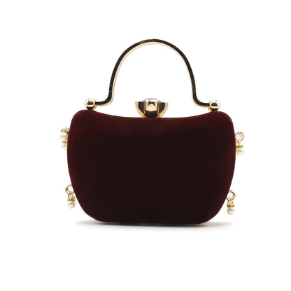 Maroon Fancy Clutch CLLC20068