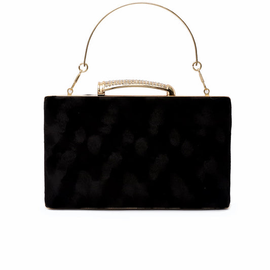 Black Fancy Clutch C00C20345