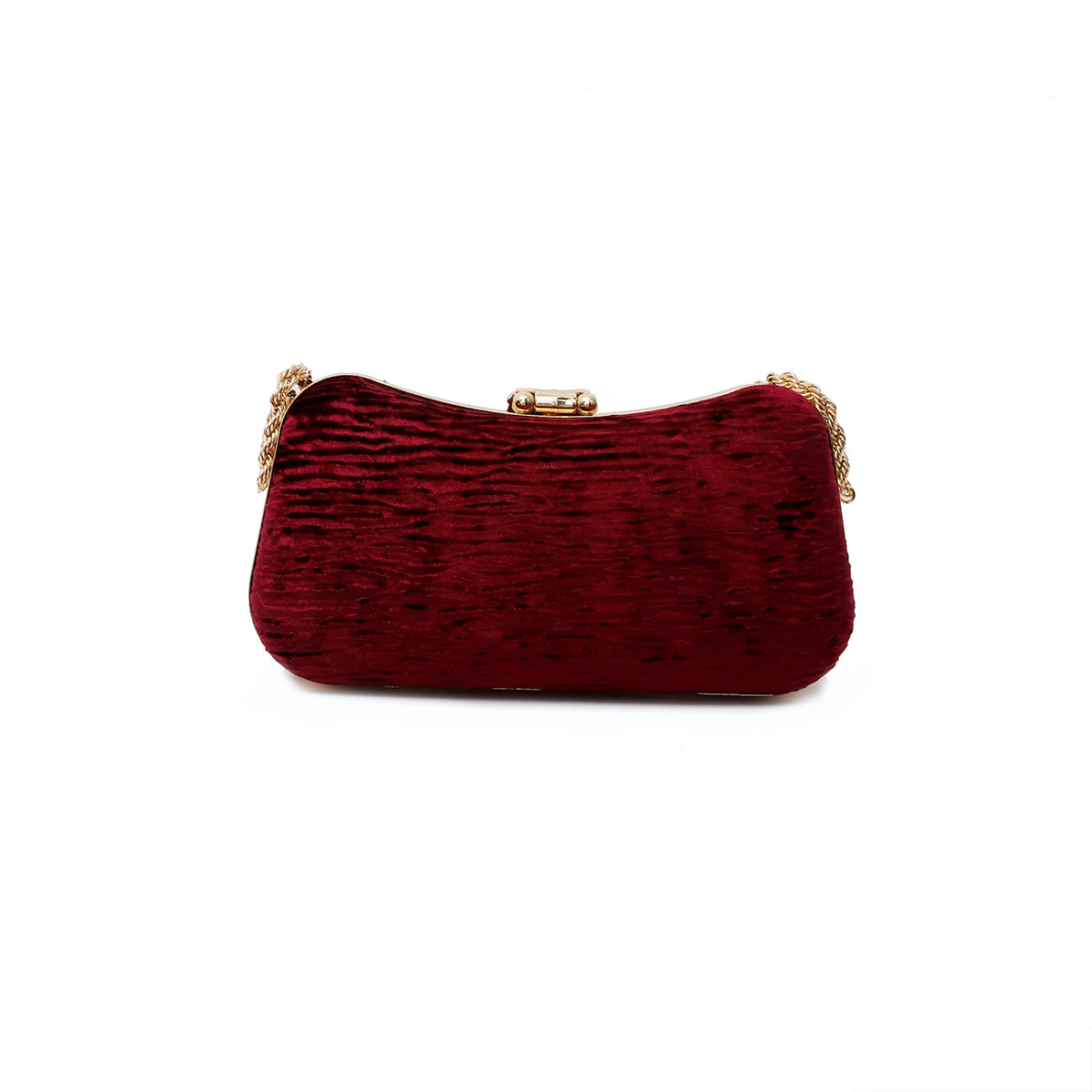 Maroon Fancy Clutch C00C20344