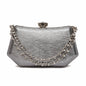 Grey Fancy Clutch C00C20350