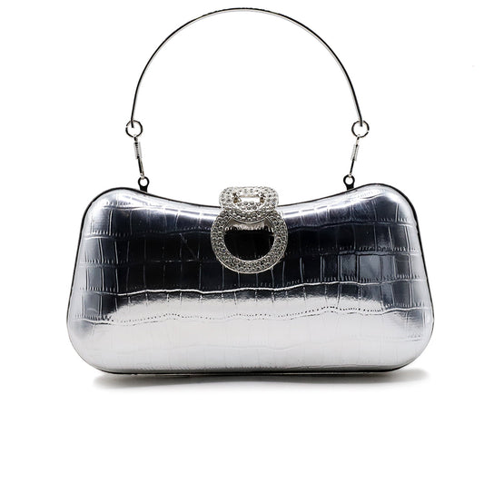 Silver Fancy Clutch C00C20343