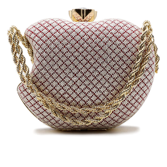 Maroon Fancy Clutch C00C20347