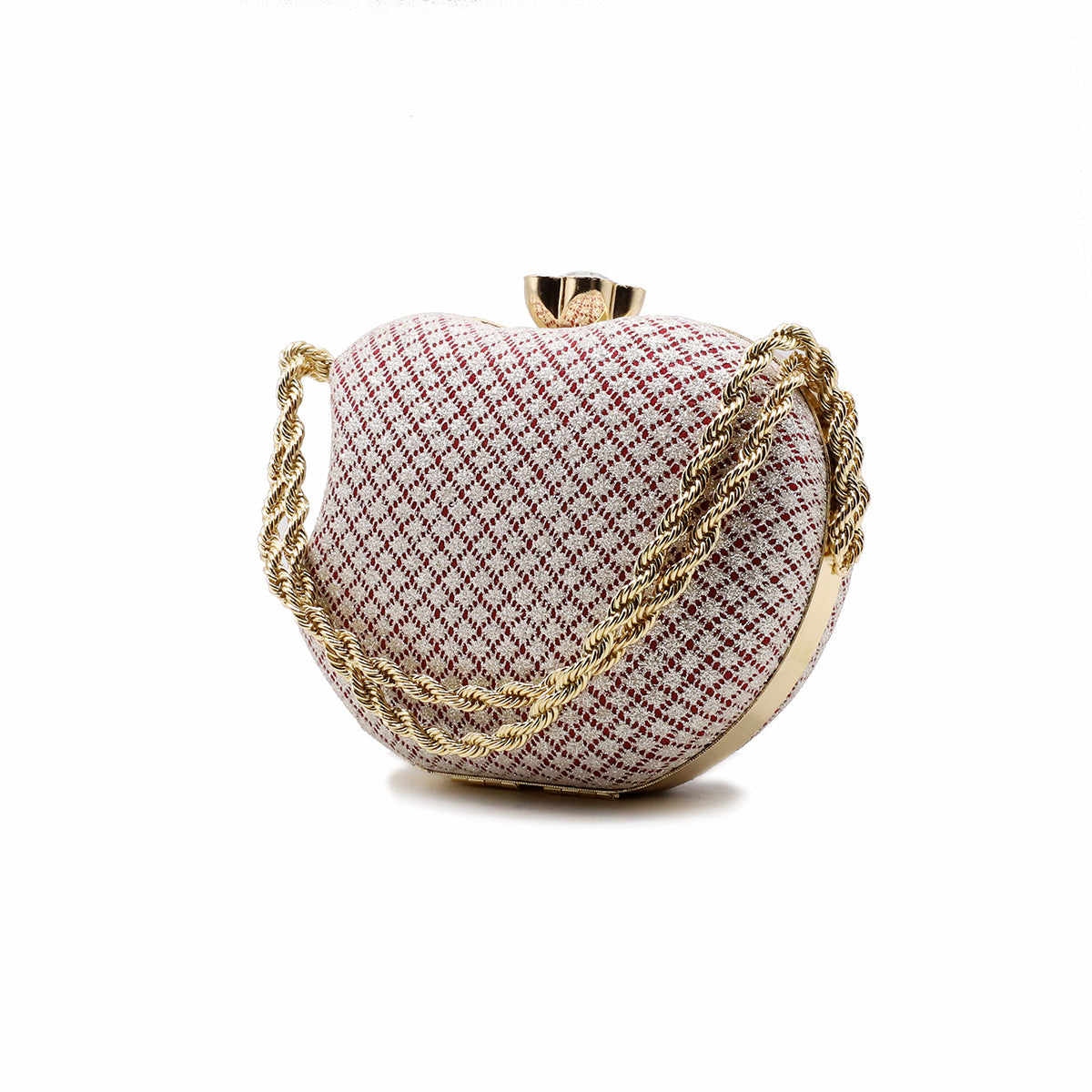 Maroon Fancy Clutch C00C20347