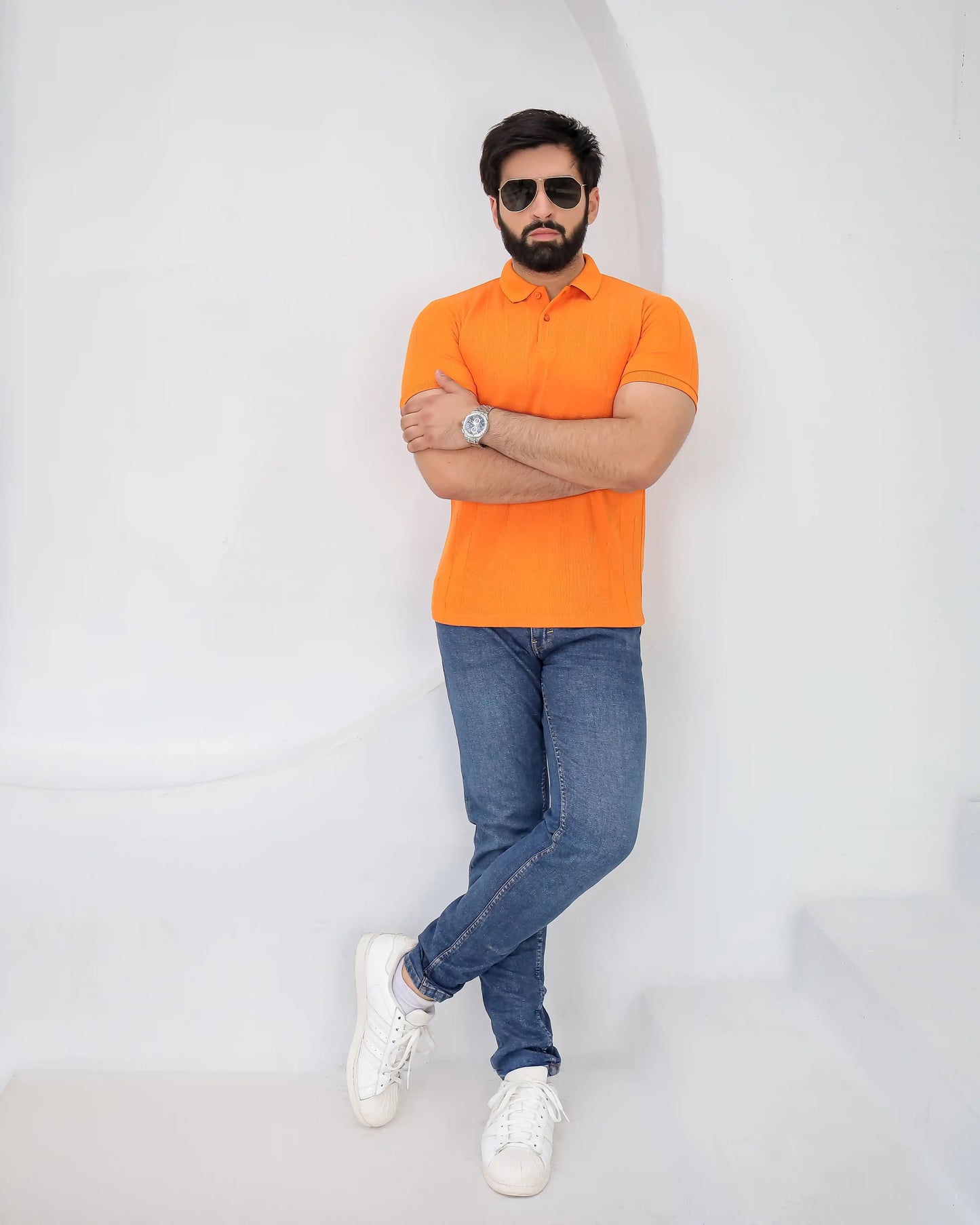 Amber Knitted Polo
