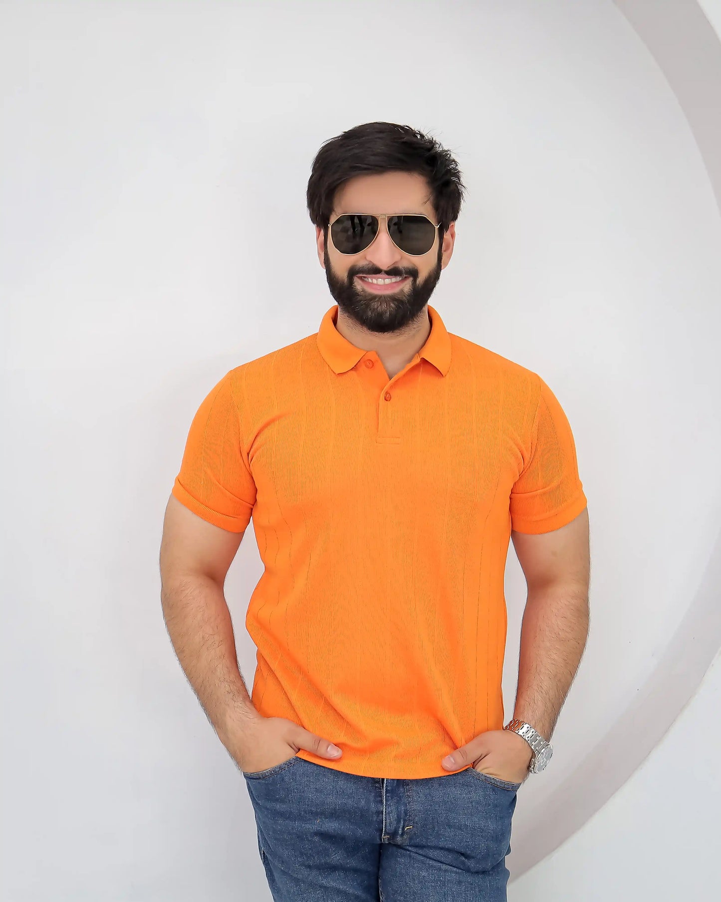 Amber Knitted Polo