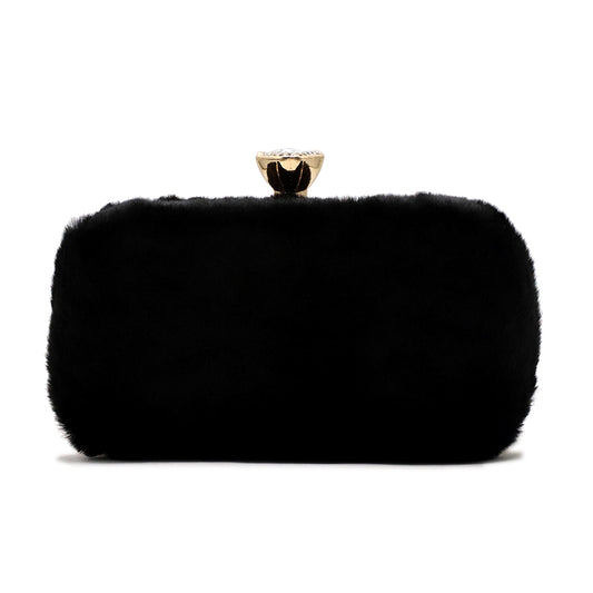 Black Fancy  Clutch C00C20341