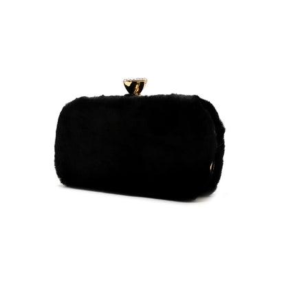 Black Fancy  Clutch C00C20341