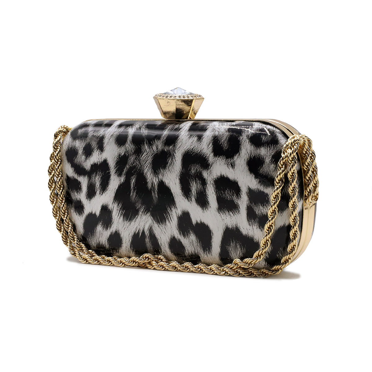 Black Fancy Clutch C00C20358