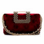 Maroon Casual Clutch C00C20357