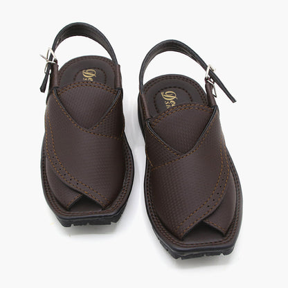 Boys Peshawari Sandal - Brown