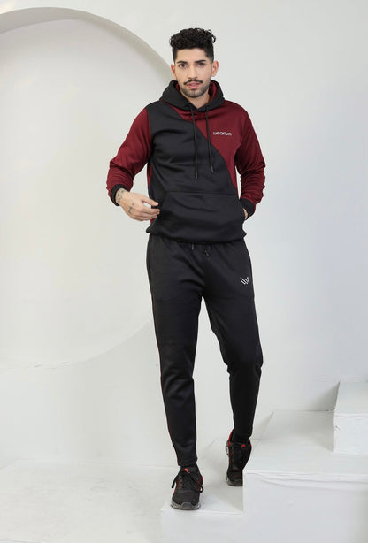 Maroon Max Tracksuit - Burgundy