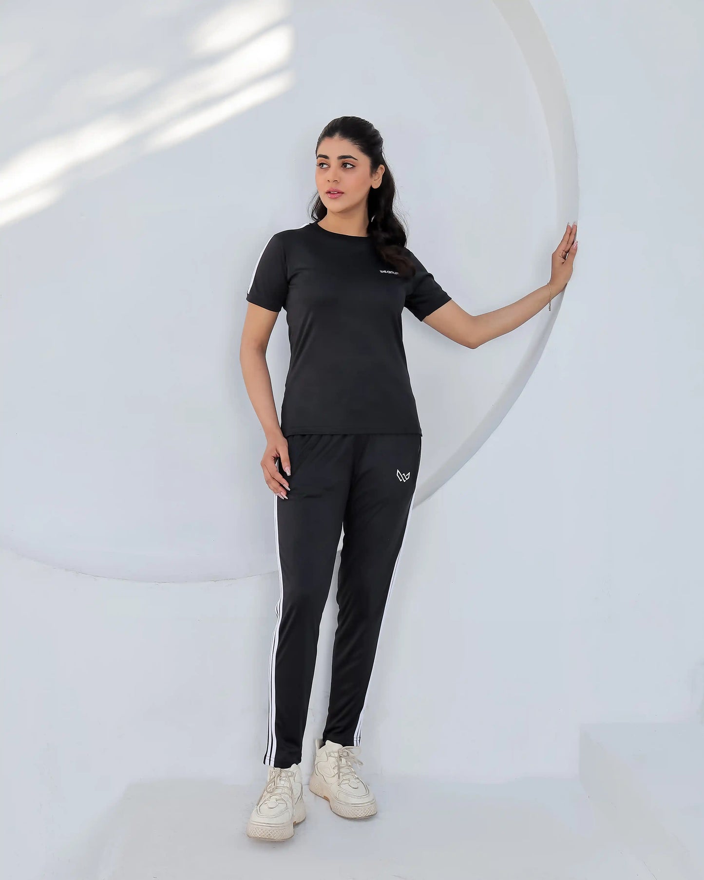 Black Tri-Liner - Dri-Fit Twinset