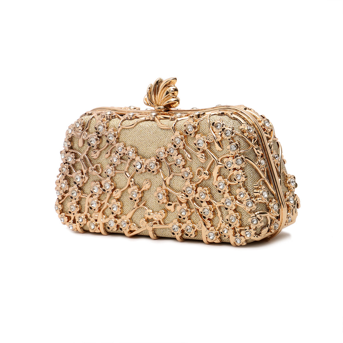 Golden Fancy Clutch CLLC20043