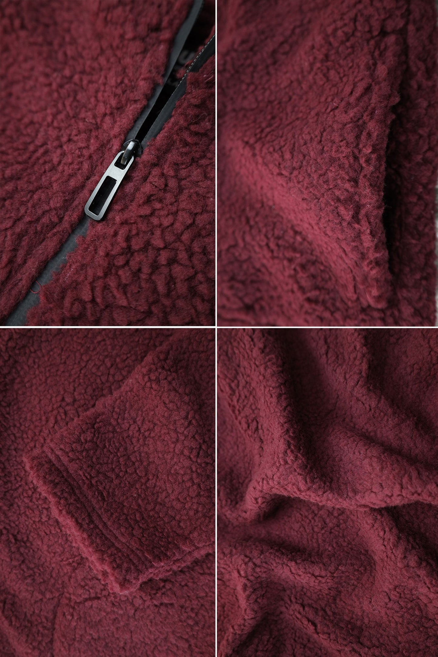 Turbo Zipper Style Sherpa Fleece Light Weight Jacket
