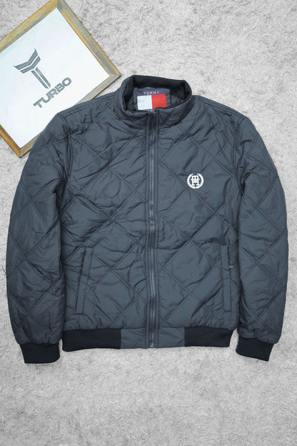 Tmy Hlfgr Warm Diamond Stitch Imported Puffer Jacket
