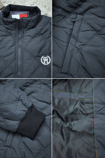 Tmy Hlfgr Warm Diamond Stitch Imported Puffer Jacket