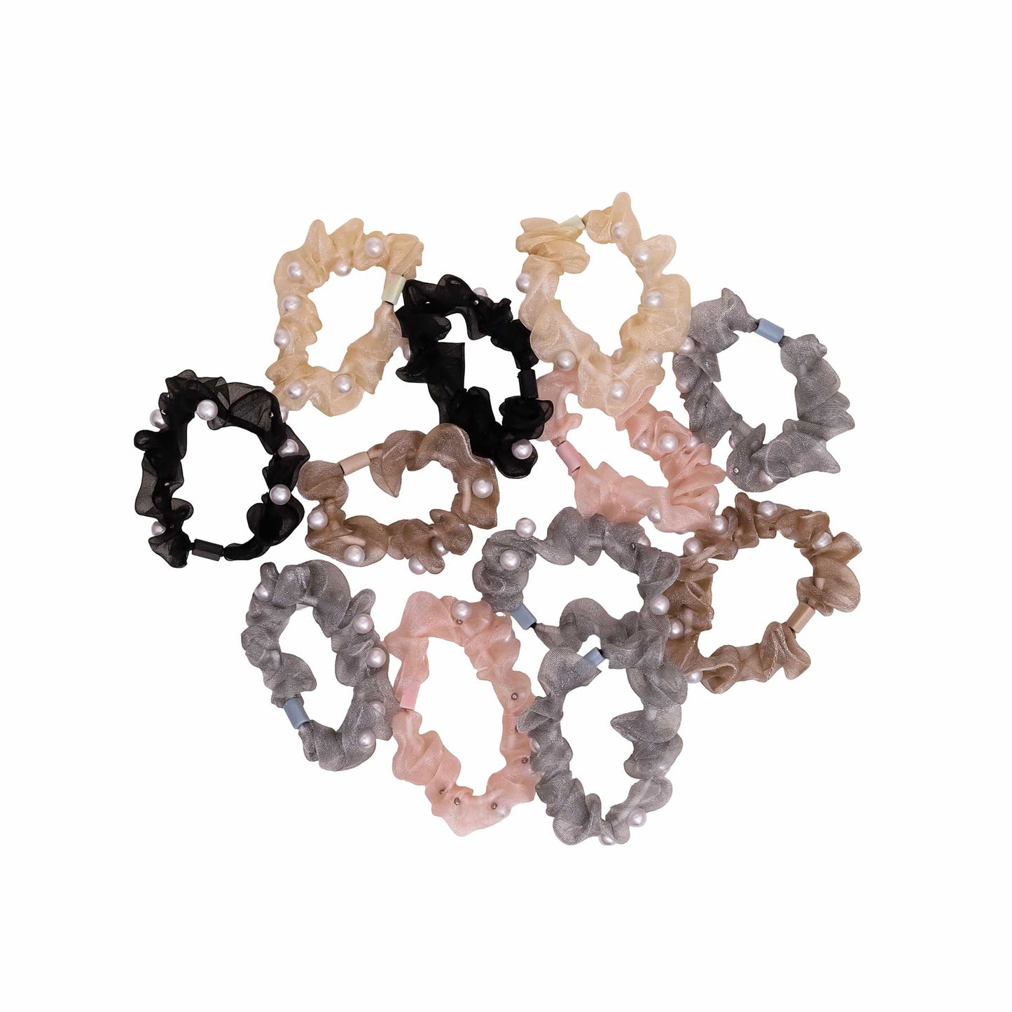 Pack of 12 Hair Ponies O20001