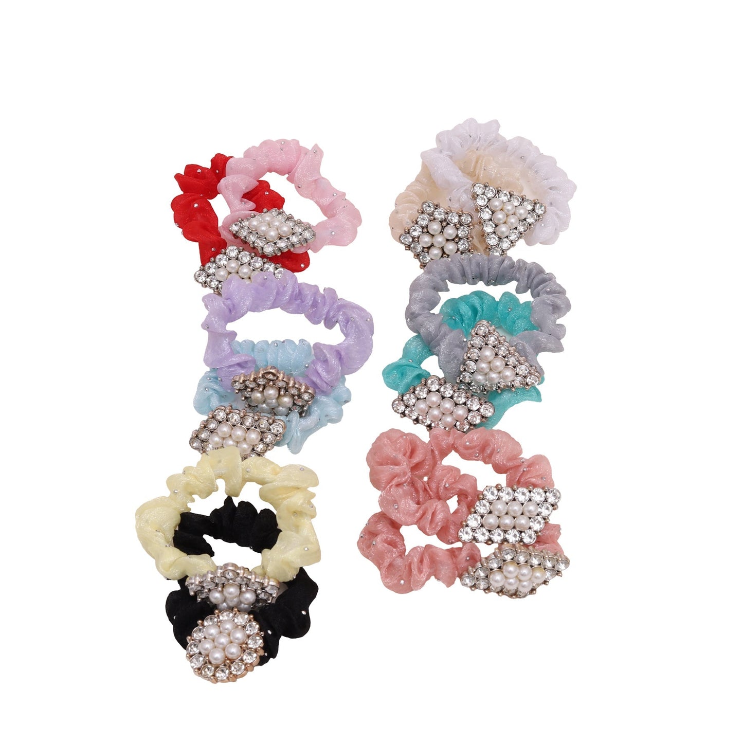 Pack of 12 Hair Ponies O20009