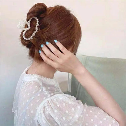 3pcs Pearls Hair Catchers Set