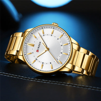 CURREN 8430 Men's Stainless Steel Watch