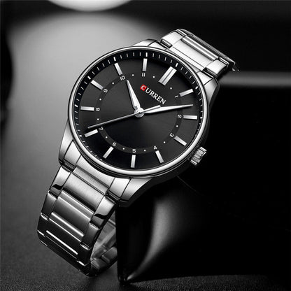 CURREN 8430 Men's Stainless Steel Watch