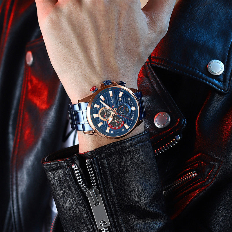 CURREN 8415 Men's Chronograph Watch