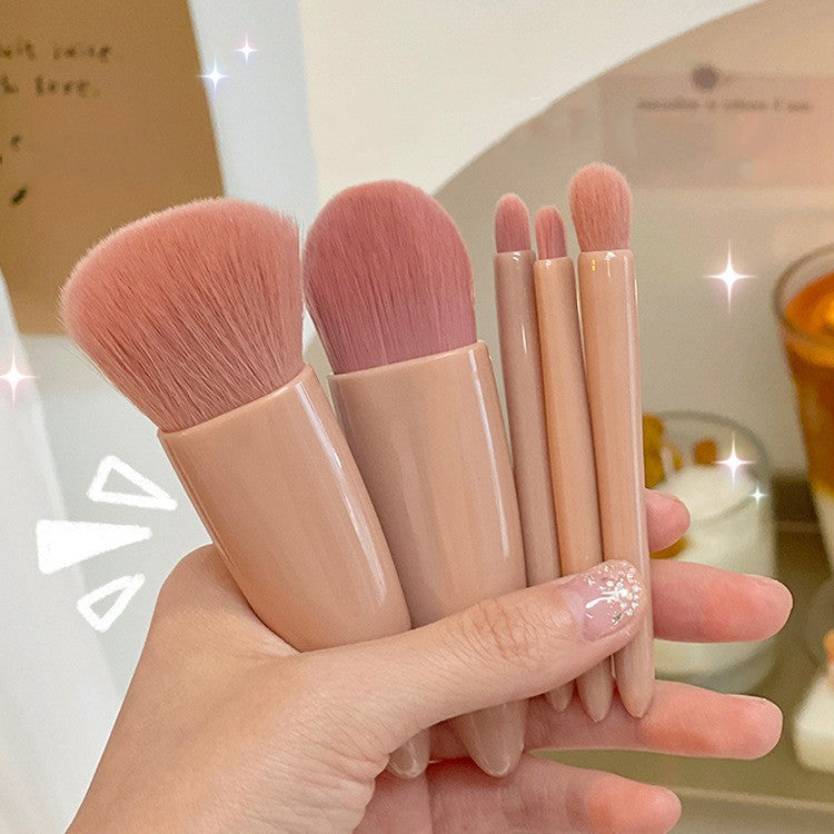 5 Pcs Plastic Box Brushes Set
