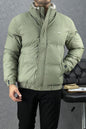 Premium Mock Neck Imported Puffer Jacket