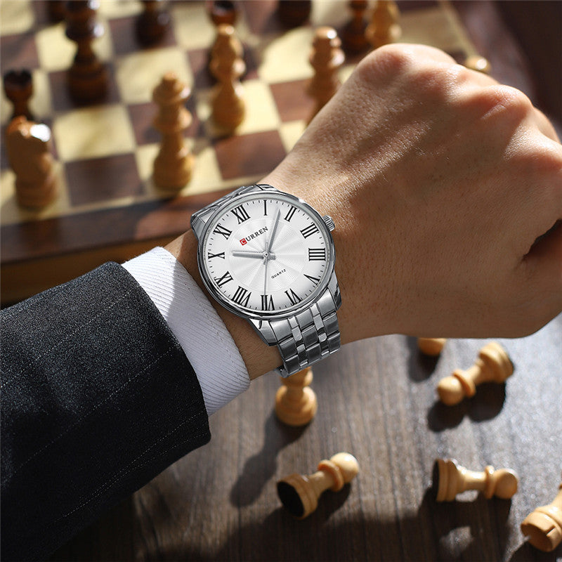 CURREN 8422 Men's Stainless Steel Watch