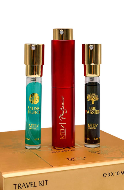 THE GOLD COLLECTION DISCOVERY SET | 3 Fragrances + Atomiser
