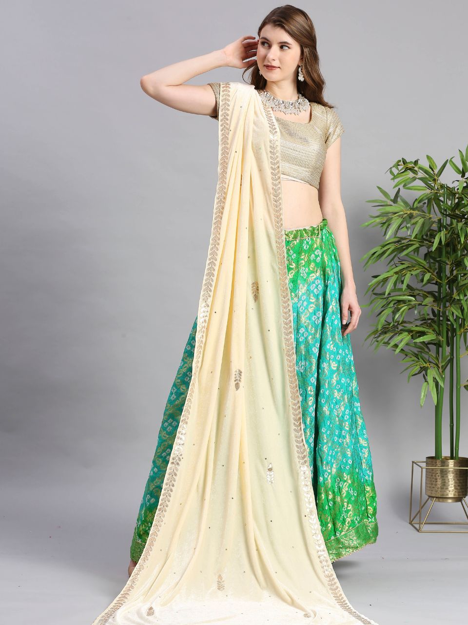 Gotta Patti Work Velvet Dupatta