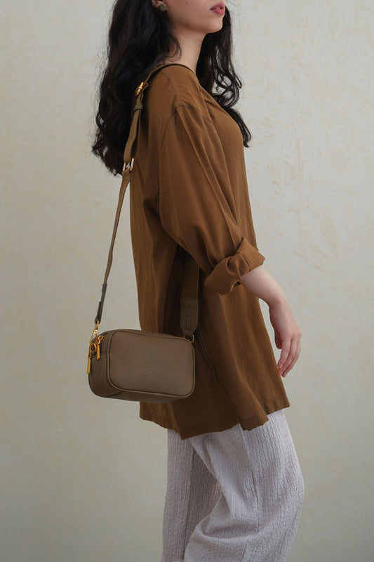 MEZZEH DOUBLE-ZIP CROSSBODY