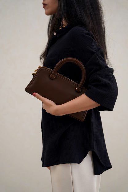 MEDIUM TOP-HANDLE PURSE