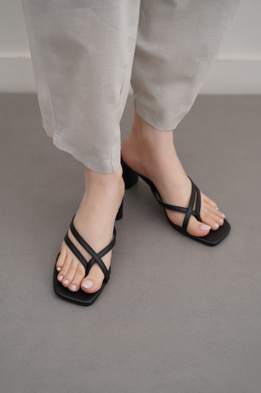 EDITORIAL BLOCK HEELS