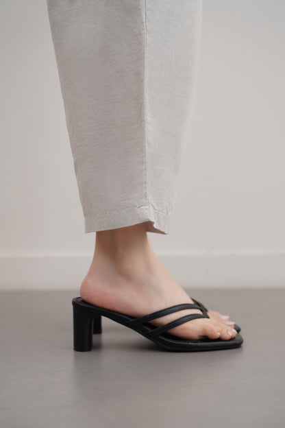 EDITORIAL BLOCK HEELS