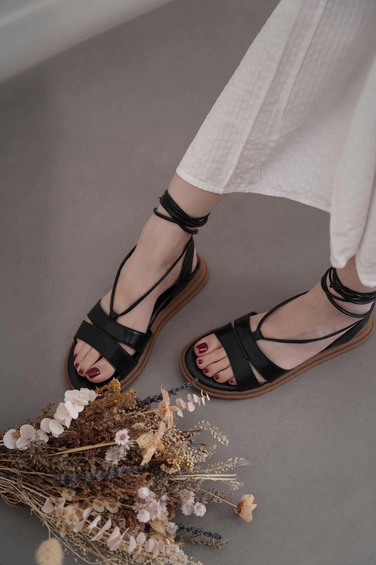 SOFT GLADIATOR SANDALS