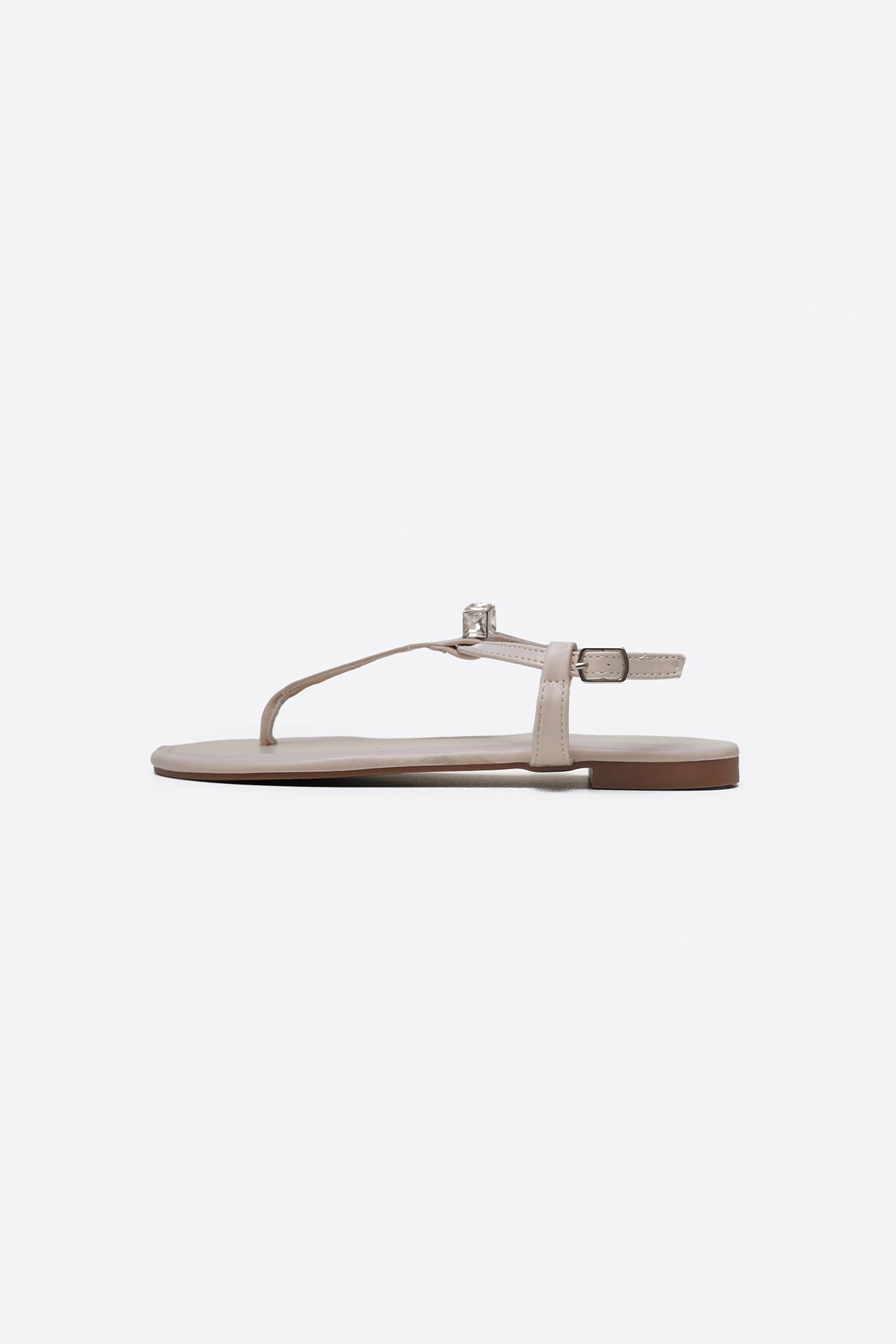 SANDALS WITH CUBE STUD