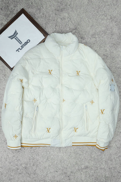 Luis Vten Embossed Branding Imported Puffer Jacket