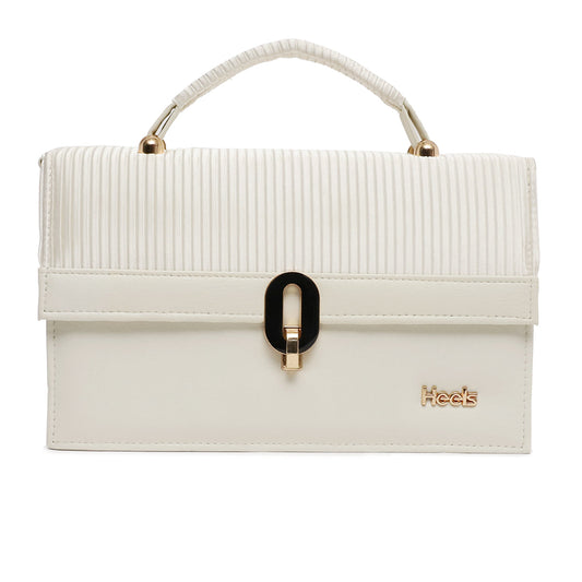 White Casual Clutch C00C08117