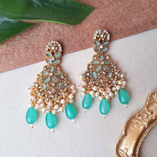 Zarmin Earrings (Turquoise)